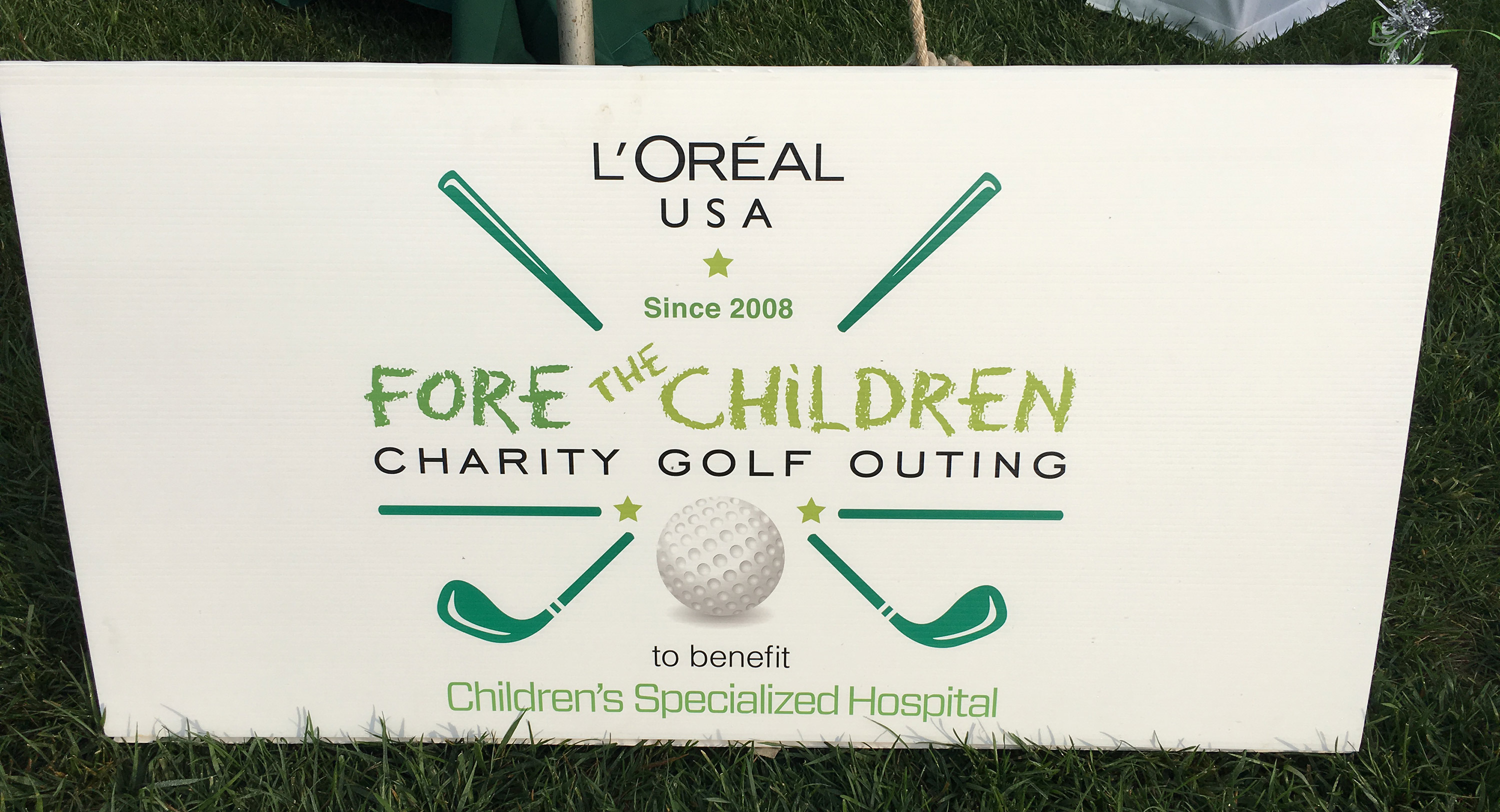 VISEO at the l'Oréal charity golf for the Children