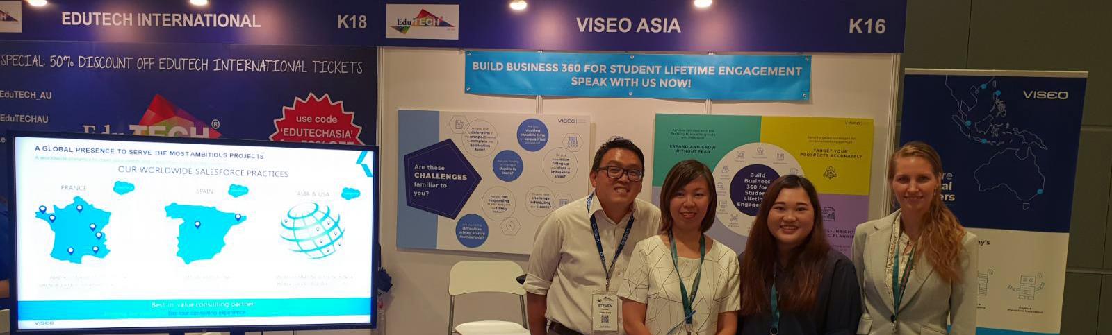 VISEO Asia at EduTech Asia 2018 