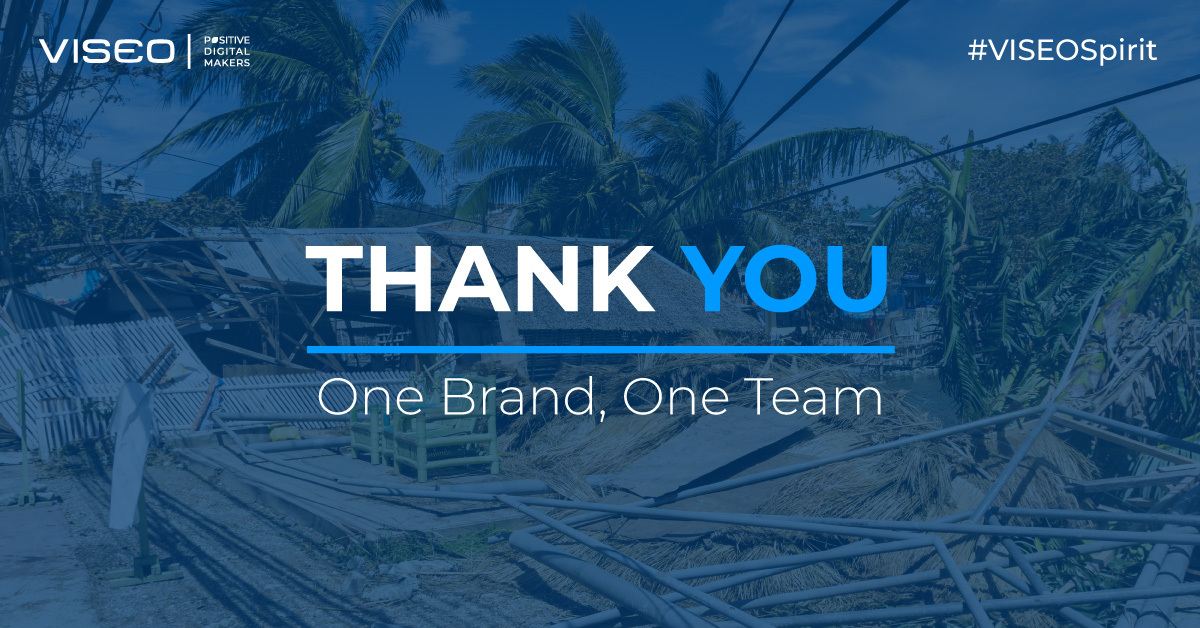VISEO Employees Raised Fund to Support Our Affected Employees of Typhoon Odette 