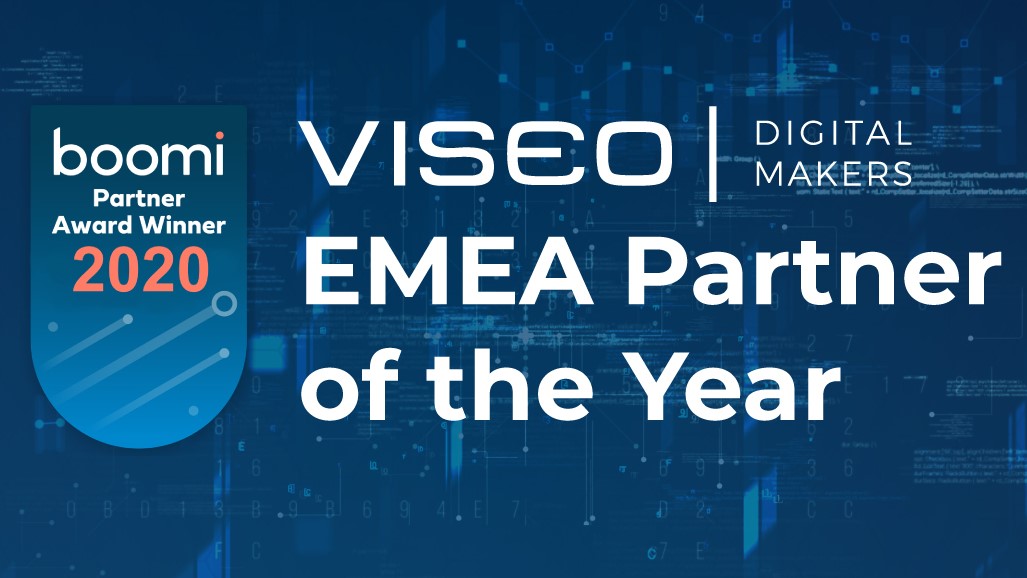 VISEO EMEA Partner of the Year 2020 Boomi